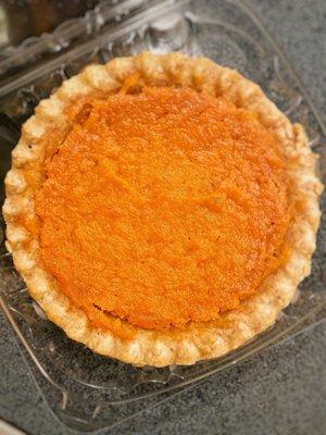 Slice Sweet Potato Pie