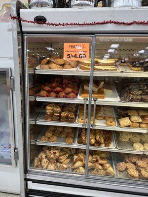 Fresh bakery items