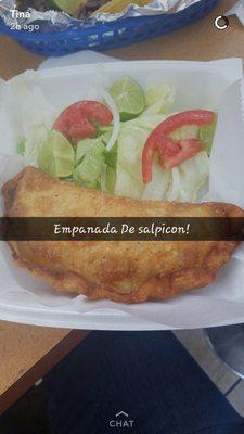 Empanada de salpicón for our Tampico people !