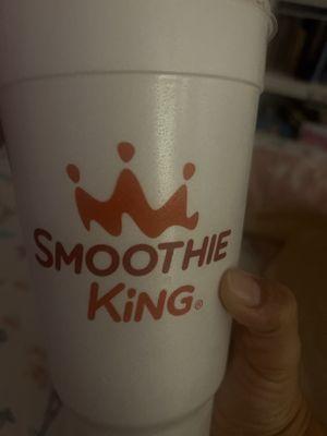 Smoothie king cup