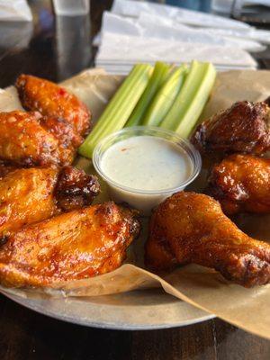 Sweet chili wings