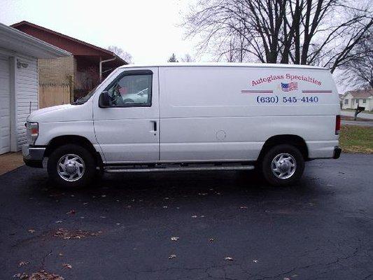 Autoglass Specialties Van