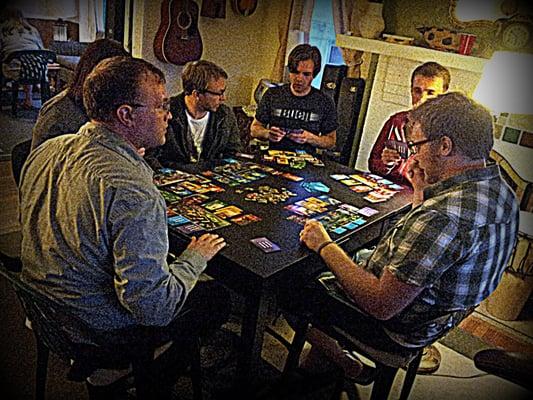 Regular game nights hosted by Game Master Alec the Viking