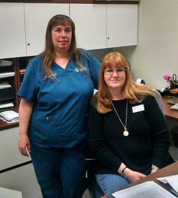 Our accountant and one of our pharmacy technician