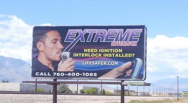 Our 1st Billboard in Palm Desert