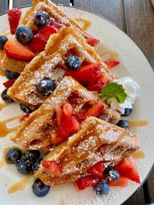 Churro Waffles