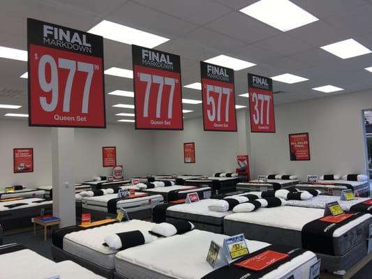 Mattress Firm Final Markdown open for business!