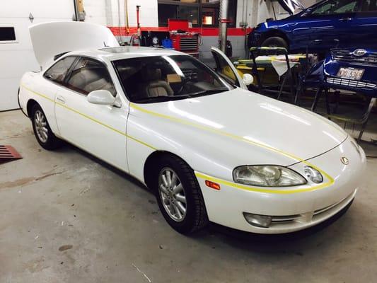 1992 Lexus SC400 before customizations