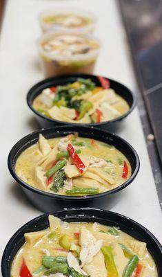 Thai Green Curry with chicken