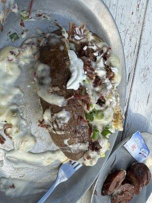 Loaded baked potato