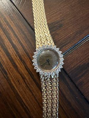 Gold watch