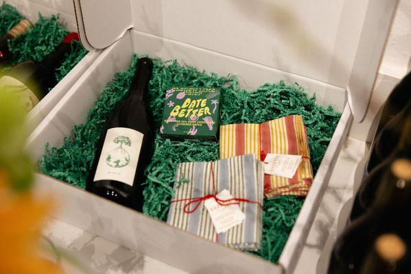 Example of the Blüm gift box