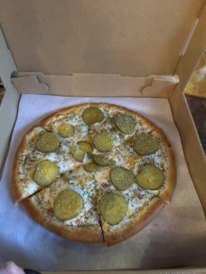 Pickle pizza!!!