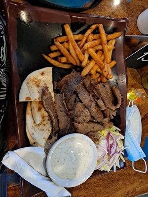 Gyro platter