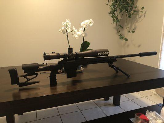 Long range 6.5cm rifle build