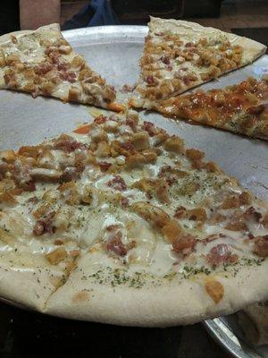 Sweet chili Thai and chicken bacon ranch