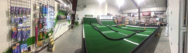 Indoor Turf Track