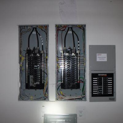 Nice and neat Electrical panels.