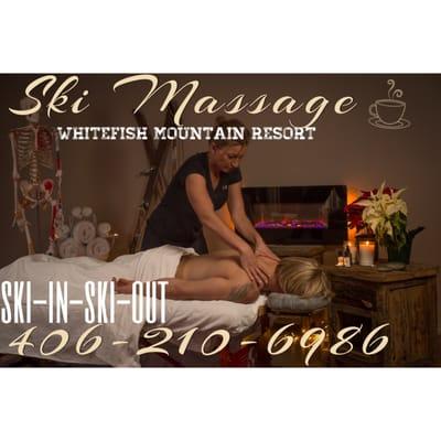 Come warm up next to the fireside with a cup of hot chocolate or coffee while relaxing to a full body warm oil massage.