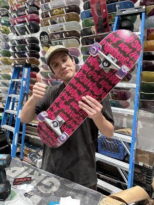 Thank you, Luke, for building my board!