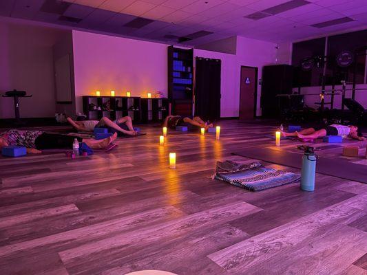 Candle Light Yoga