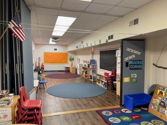 4s and 5 year old classrooms