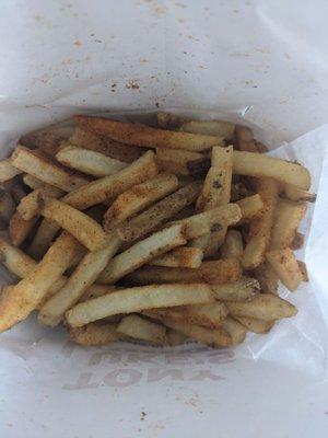 Maryland Fries (old bay seasoning) - they give you a lot!