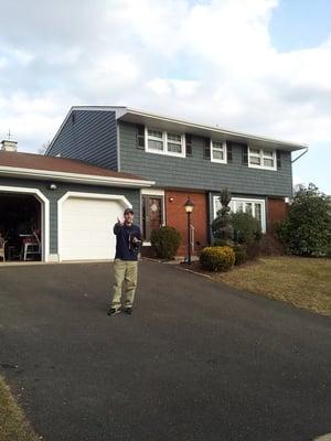 Recent vinyl siding project.