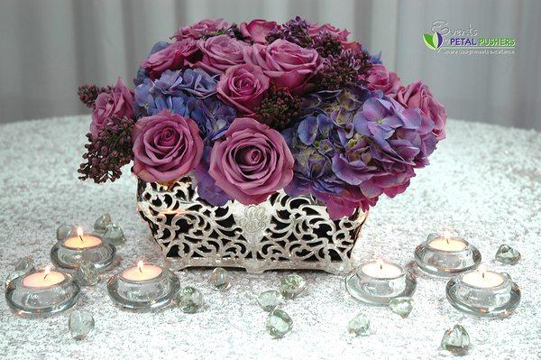 Elegant Purple Rose Design