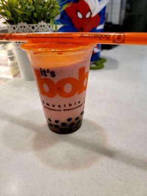 It's Boba Time - Gardena - Strawberry Banana Boba