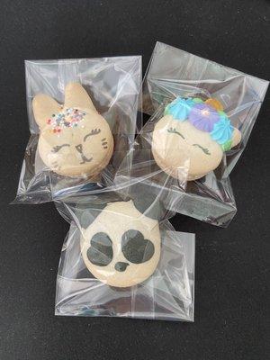 cute character macarons!