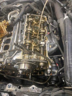 We are doing timing chain work