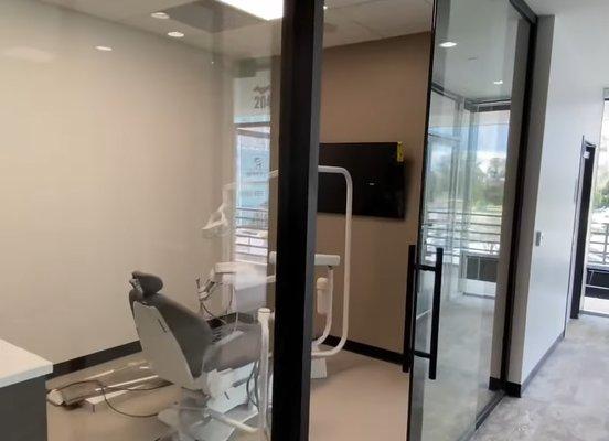 Inside the dental studio