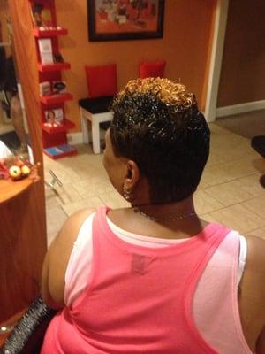 Hair by:Tonya