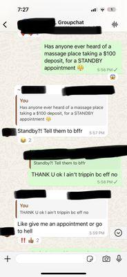 Surgery groupchat. Thousands of nurses and clients that have never heard of a standby post op appointment