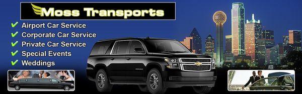 Moss Transports - Call 214-471-2379 - http://www.MossTransports.com