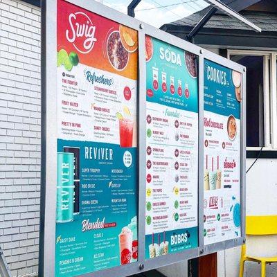 Menu Outside