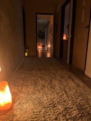 Massage Room Hallway