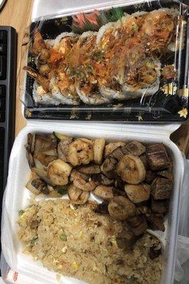 House Hibachi and Memphis Roll