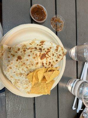 Quesadilla with Carne Asada