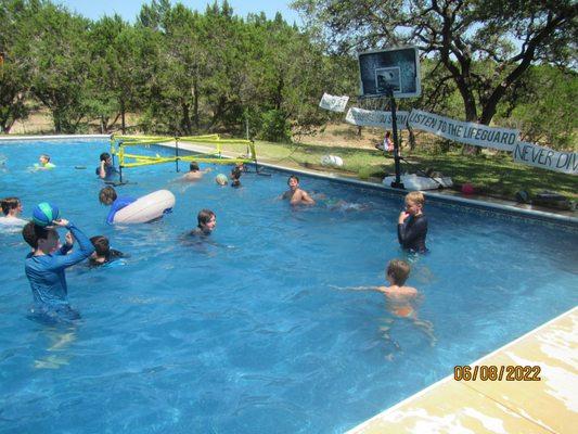 Pool at Camp in the Country