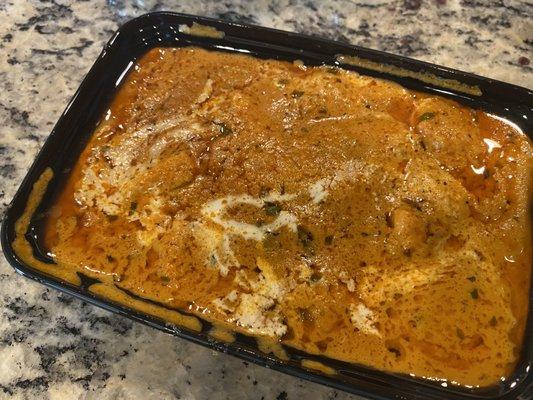 Chicken tikka masala.