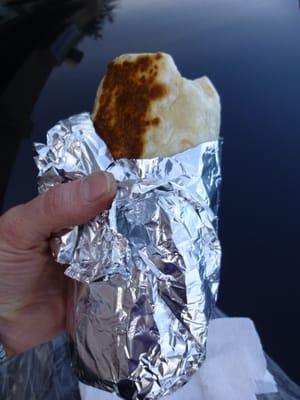 Giant super burrito