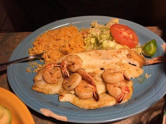 El Tapatio Seafood Plate