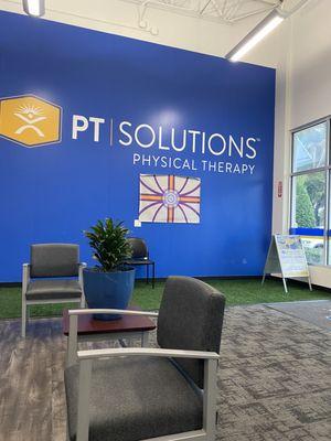 Waiting area : at PT/ solutions