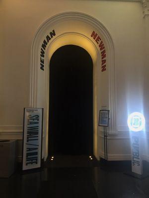 Entrance to the theater from he lobby