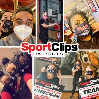 Sport Clips Stylists will wear masks till the CDC indicates it is no longer needed.