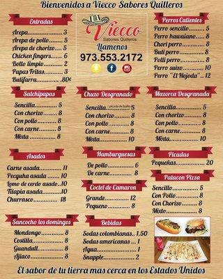 Nuestro menu