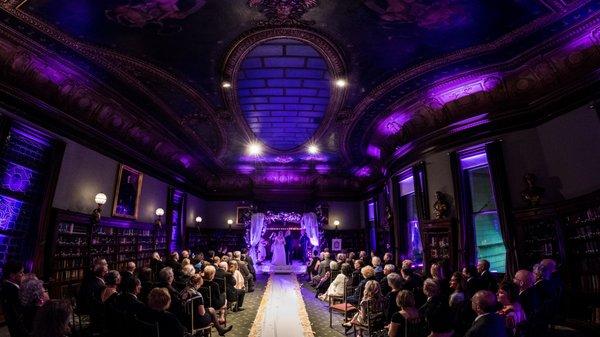 Ceremony at Metropolitan Club, New York City