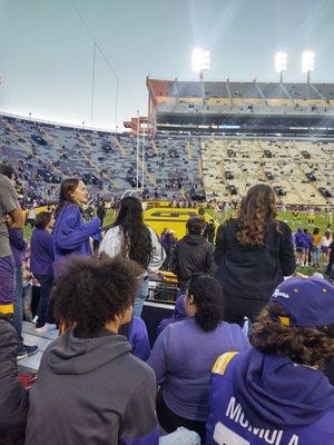 Student section